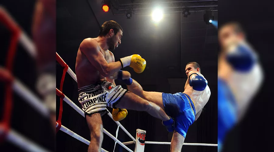 Бой за титул чемпиона мира по кикбоксингу К-1 &copy;&nbsp;Елена Синеок. ЮГА.ру