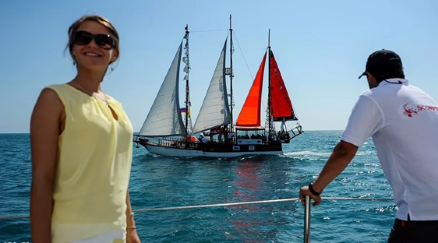 Закрытие яхтенного фестиваля "Черное море" &copy;&nbsp;Нина Зотина, ЮГА.ру