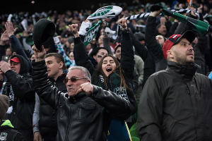 Матч «Краснодар» — «Зенит», Краснодар, 20 апреля 2019 года &copy;&nbsp;Фото Елены Синеок, Юга.ру