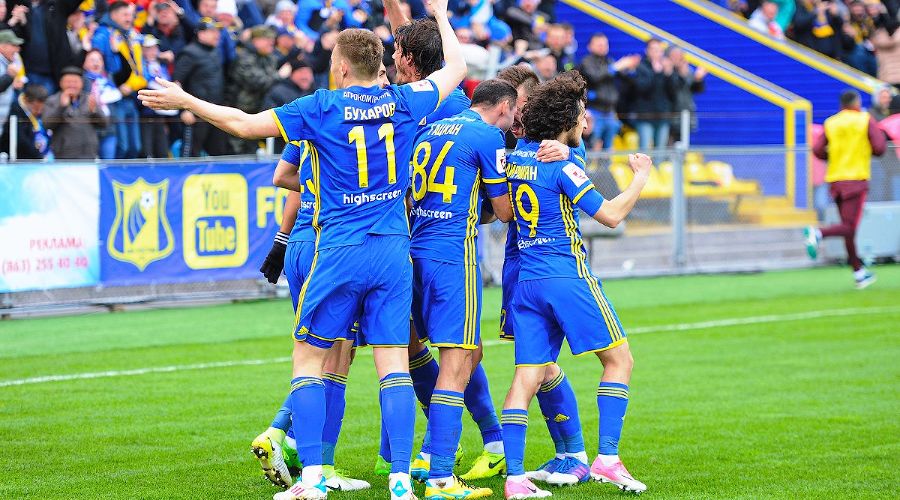 Матч чемпионата России «Ростов» — «Спартак» © Фото с официального сайта ФК «Ростов», fc-rostov.ru