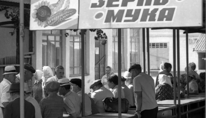 Пустые прилавки на Сенном рынке, Краснодар &copy;&nbsp;Фото Ивана Журавлева