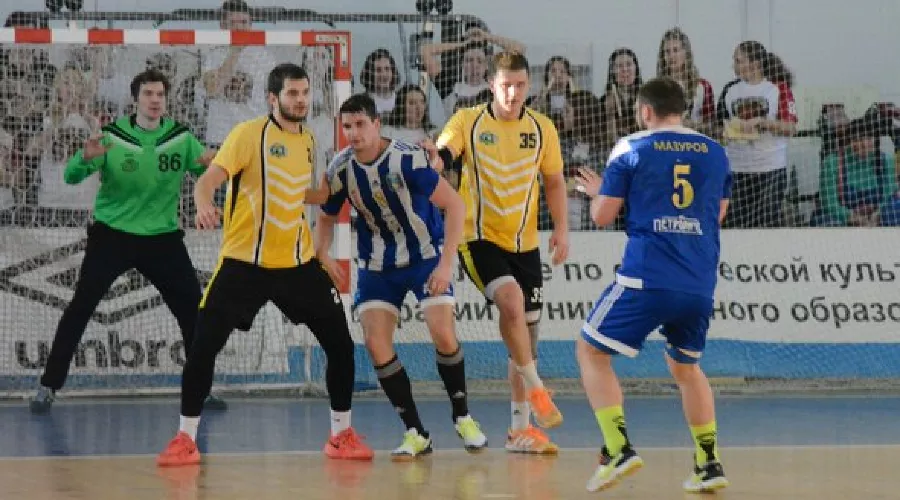 Матч чемпионата России ГК «Динамо-Виктор» — «СГАУ-Саратов» &copy;&nbsp;Фото пресс-службы ГК &laquo;СГАУ-Саратов&raquo;