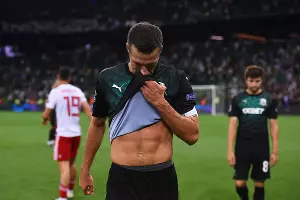 Матч «Краснодар» — «Олимпиакос», Краснодар, 27 августа 2019 года &copy;&nbsp;Фото Елены Синеок, Юга.ру