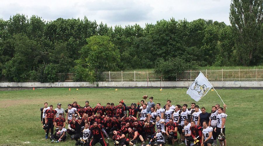 Матч по американскому футболу «Тавры» — «Адмиралы»  © Фото из группы «ВКонтакте» «"АДМИРАЛЫ" ГМУ имени ад. Ф.Ф. Ушакова», vk.com/nvrsk_admirals