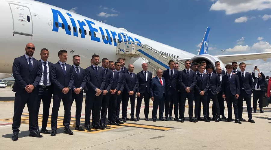 Сборная Испании по футболу &copy;&nbsp;Фото со страницы twitter.com/sefutbol