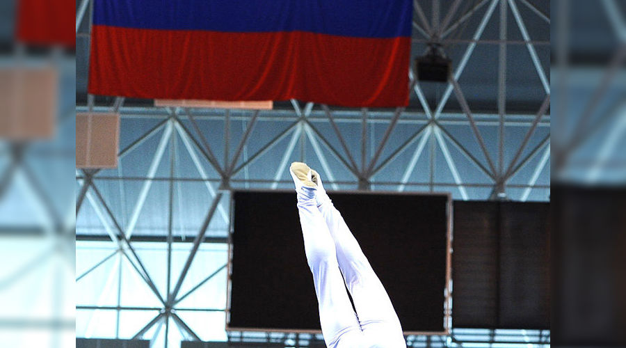 Чемпионат ЮФО по прыжкам на батуте, двойном минитрампе и акробатической дорожке © Алёна Живцова, ЮГА.ру