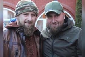 Рамзан Кадыров и Тамерлан Мусаев © Скриншот видео на странице instagram.com/lord_095