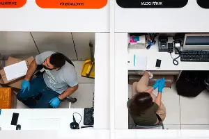 Первый день работы краснодарских ТРЦ после карантина &copy;&nbsp;Фото Дмитрия Леснова, Юга.ру