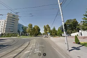 Улица Постовая будет частично перекрыта до 31 августа на отрезке от Захарова до Октябрьской &copy;&nbsp;Скриншот сайта Google.com/maps
