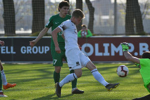 Матч 21-го тура ПФЛ «Ангушт» — «Краснодар-3» © Фото пресс-службы ФК «Краснодар»