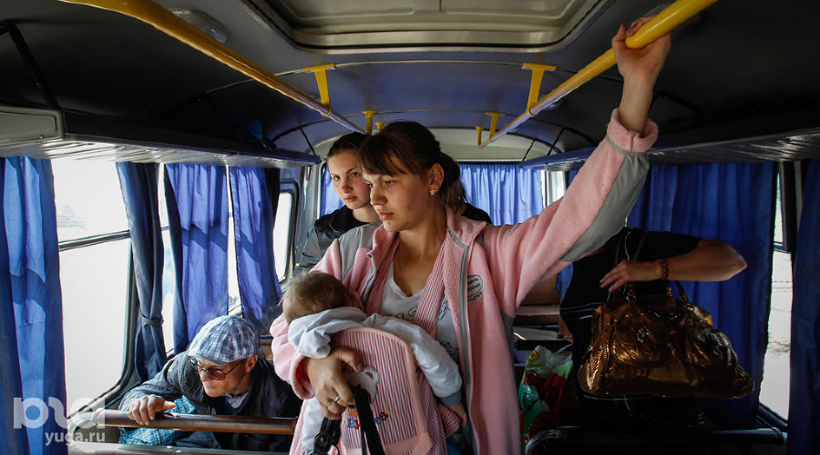 Лагерь беженцев на границе между Украиной и Россией &copy;&nbsp;Эдуард Корниенко, ЮГА.ру