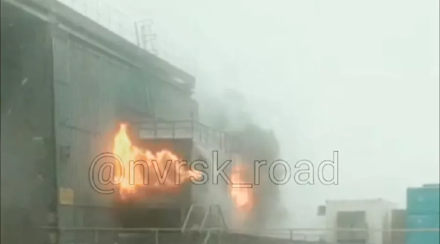  &copy;&nbsp;Скриншот из видео со страницы vk.com/nvrsk_road