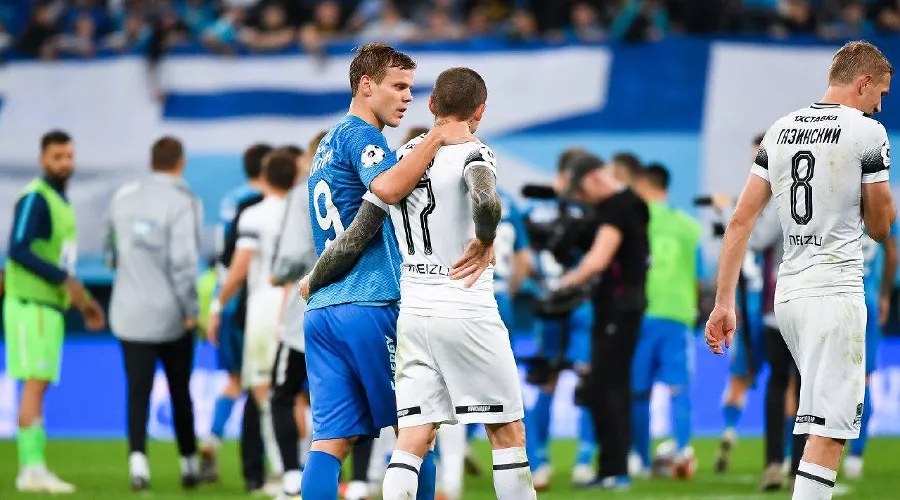 Александр Кокорин и Павел Мамаев &copy;&nbsp;Фото пресс-службы ФК &laquo;Краснодар&raquo;