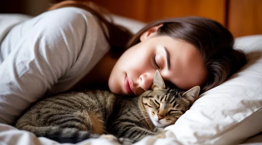 кошка сон &copy;&nbsp;Изображение сгенерировано нейросетью Gigachat