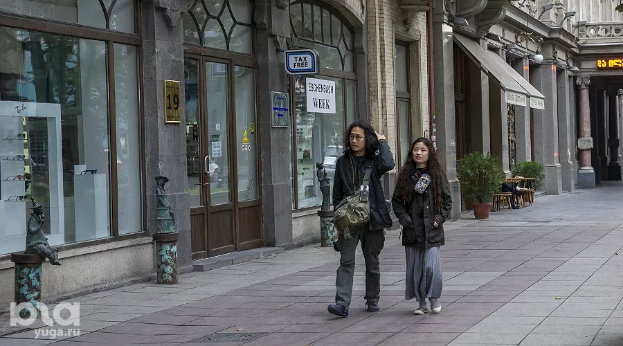 На автомобиле в Грузию. Люди &copy;&nbsp;Фото Евгения Мельченко, Юга.ру