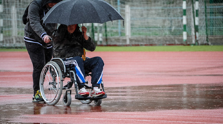 Всероссийские соревнования по легкой атлетике среди инвалидов в Сочи © Нина Зотина, ЮГА.ру