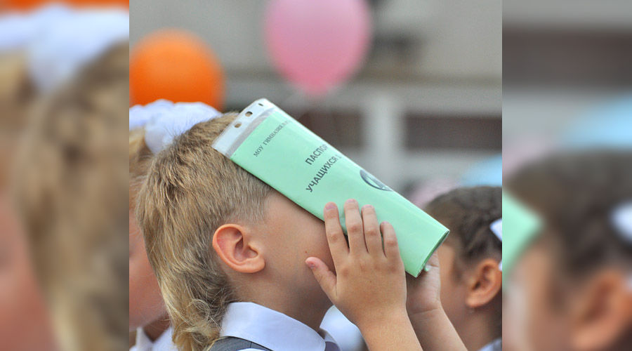 1 сентября в краснодарской школе © Елена Синеок. ЮГА.ру