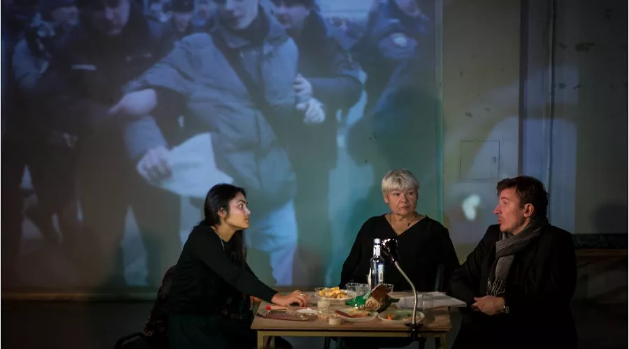 Спектакль «Правозащитники» &copy;&nbsp;Фото Дениса Бочкарева, facebook.com/denfoto