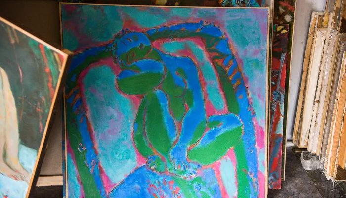 Картина Алексея Паршкова &copy;&nbsp;Фото Елены Синеок, Юга.ру