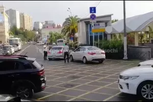  &copy;&nbsp;Скриншот из видео телеграм-канала &laquo;Сочи Онлайн&raquo;, https://t.me/gorodsochi