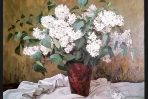 Работа Галины Забелиной  &copy;&nbsp;Скриншот фото из письма от пресс-службы музея имени Коваленко