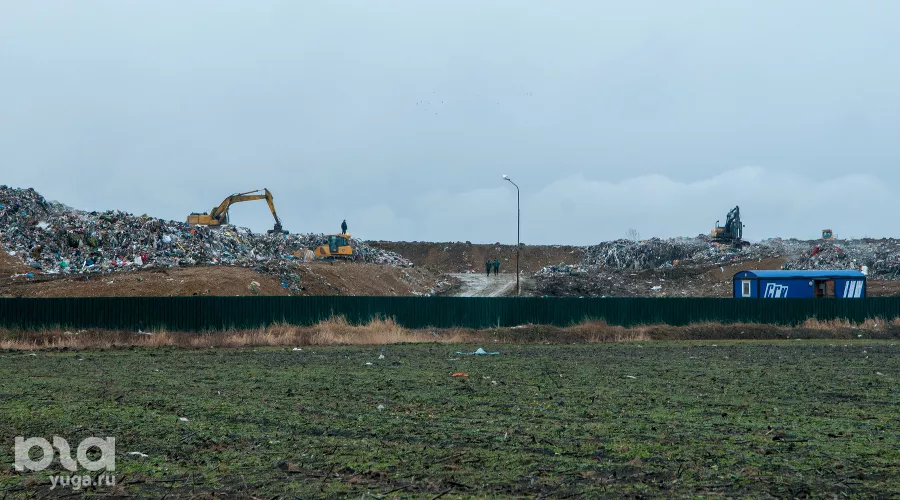 Белореченский полигон «Крайжилкомресурс», официально открытый в 2017 году &copy;&nbsp;Фото Дмитрия Пославского, Юга.ру