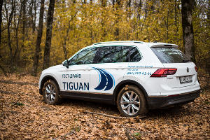 Тест-драйв Volkswagen Tiguan у Медвежьей горы © Фото Елены Синеок, Юга.ру