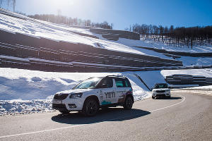 Тест-драйв SKODA Yeti в Красной Поляне &copy;&nbsp;Фото Елены Синеок, Юга.ру