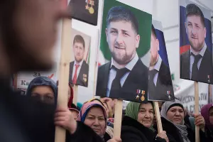 Митинг в поддержку Рамзана Кадырова в Грозном &copy;&nbsp;Антон Подгайко, ЮГА.ру