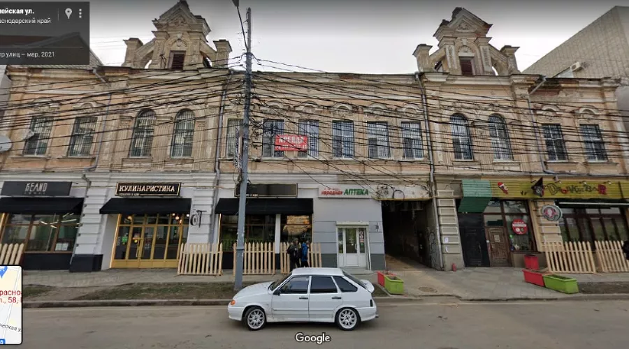 ул. Красноармейская, 58 &copy;&nbsp;Скриншот страницы сервиса &laquo;Google Карты&raquo;