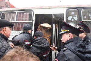 Акция сторонников Навального в Краснодаре © Фото Елены Синеок, Юга.ру