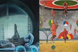  &copy;&nbsp;Коллаж из скриншотов фото работ Анастасии Миро и Антона Кузнецова