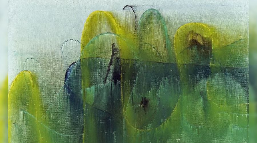 Произведение Василия Ленивкина © Фотография предоставлена пресс-службой Краснодарского выставочного зала