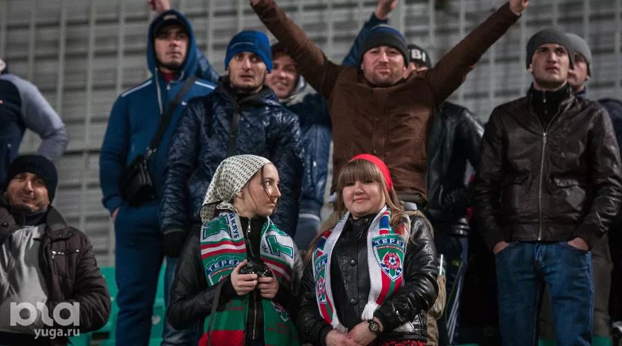 "Краснодар" обыграл грозненский "Терек" &copy;&nbsp;Елена Синеок, ЮГА.ру