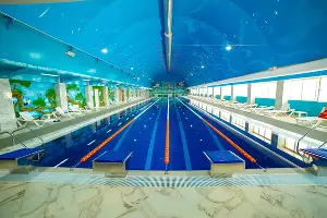 Бассейн плавательного центра &copy;&nbsp;Фото с сайта anji-arena.ru