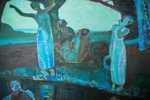 В мастерской Алексея Паршкова &copy;&nbsp;Фото Елены Синеок, Юга.ру