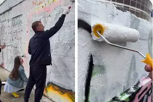  &copy;&nbsp;Коллаж из скриншотов фото из телеграм-канала &laquo;Евгений Наумов | глава Краснодара&raquo;