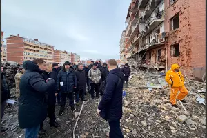 Последствия атаки БПЛА в ауле Новая Адыгея &copy;&nbsp;Скриншот фото из телеграм-канала Мурата Кумпилова