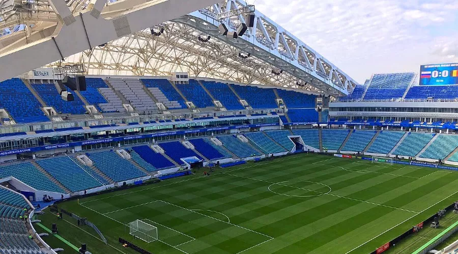 Стадион «Фишт» &copy;&nbsp;Фото пресс-службы губернатора Краснодарского края