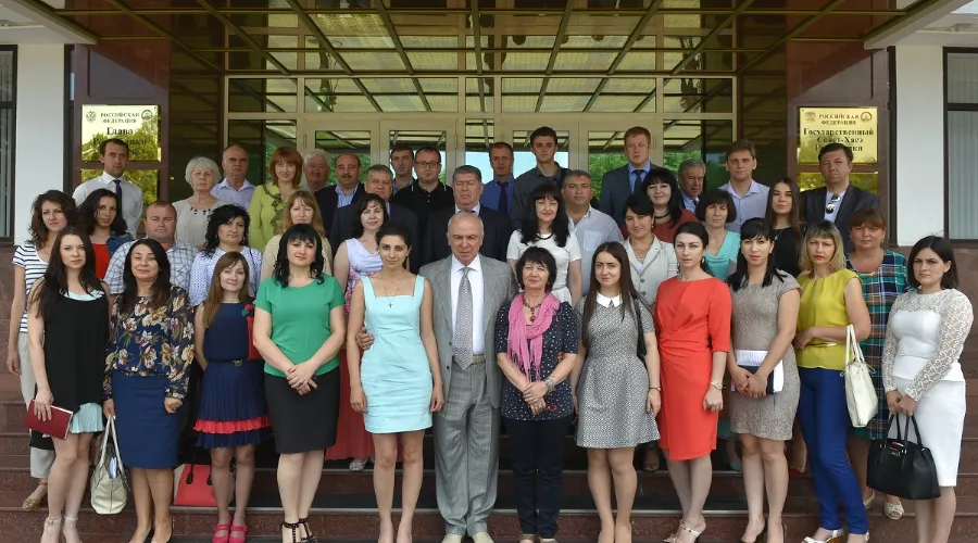 Журналисты федеральных и региональных СМИ в Адыгее &copy;&nbsp;Фото (с) Алексей Гусев