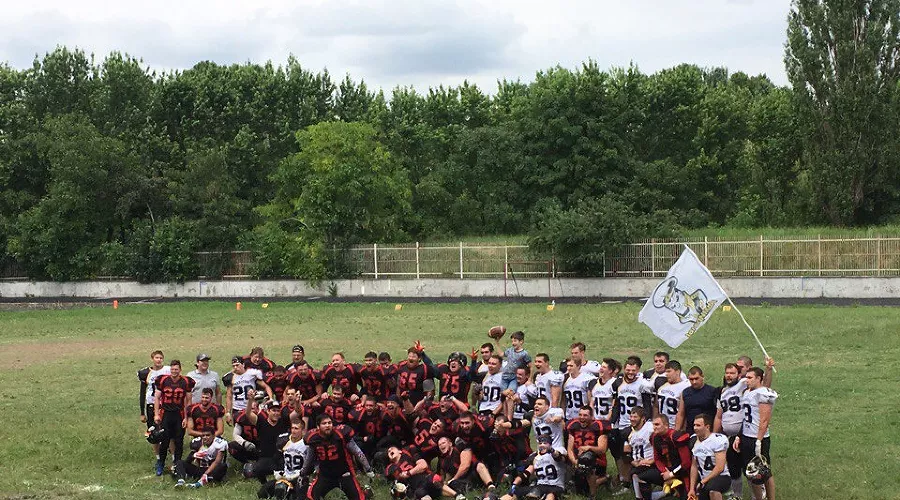 Матч по американскому футболу «Тавры» — «Адмиралы»  &copy;&nbsp;Фото из группы &laquo;ВКонтакте&raquo; &laquo;"АДМИРАЛЫ" ГМУ имени ад. Ф.Ф. Ушакова&raquo;, vk.com/nvrsk_admirals