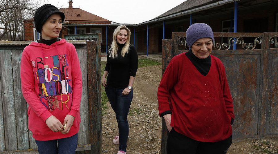 Сирийские беженцы в Адыгее © Влад Александров, ЮГА.ру