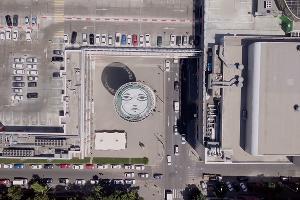 Выставка пермского художника Sad Face в галерее «Вершина культуры» на Шуховской башне в Краснодаре &copy;&nbsp;Фотография предоставлена организатором выставки художника Sad Face