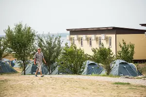 Раскопки в Фанагории. Уцелевшая гробница позднеантичной эпохи &copy;&nbsp;Фото Елены Синеок, Юга.ру