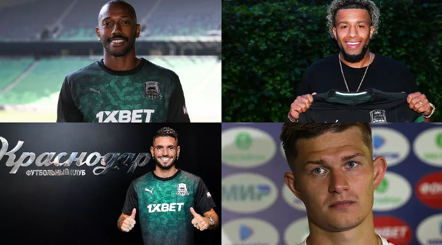 Мануэл Фернандеш, Тонни Вилтена, Реми Кабелла и Егор Сорокин &copy;&nbsp;Коллаж Юга.ру