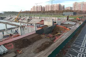 Cтройка нового стадиона ФК «Краснодар» &copy;&nbsp;Фото Евгения Таранжина