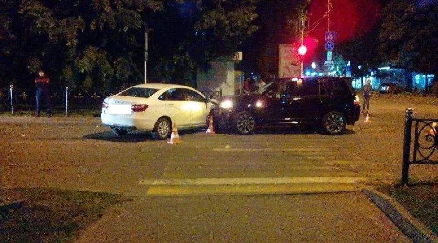 Место происшествия &copy;&nbsp;Фото ОПБДД УГИБДД по Ставропольскому краю