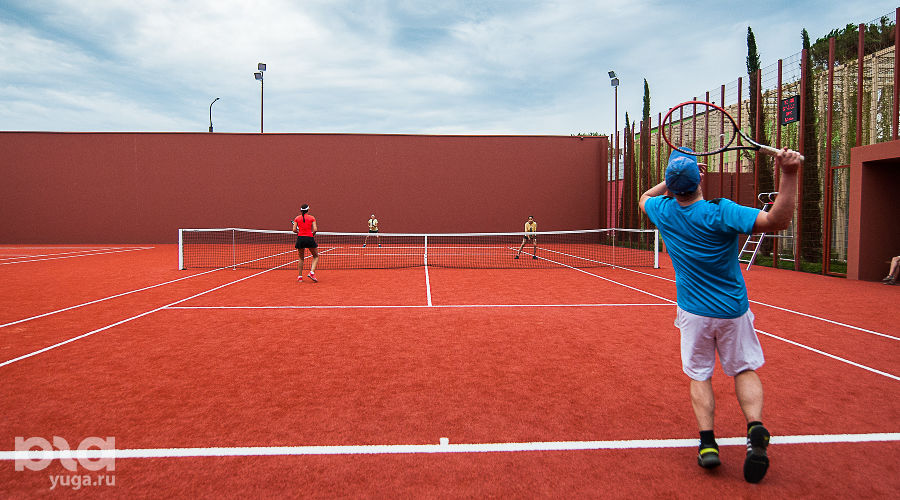 Спортивное пространство в парке «Краснодар»  © Фото Елены Синеок, Юга.ру