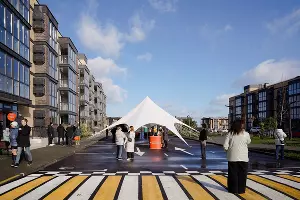 Новоселье в микрорайоне &laquo;Новая Елизаветка&raquo; &copy;&nbsp;Фото Дарьи Паращенко, Юга.ру