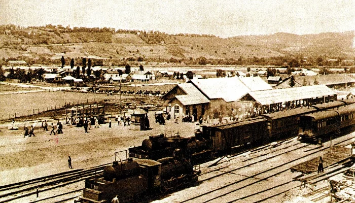 Вокзал Сочи в 1920-е годы &copy;&nbsp;Фото пресс-службы СКЖД